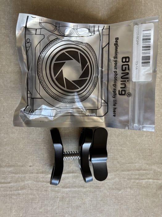 Clamp fotográfico BGNing T3‑1A