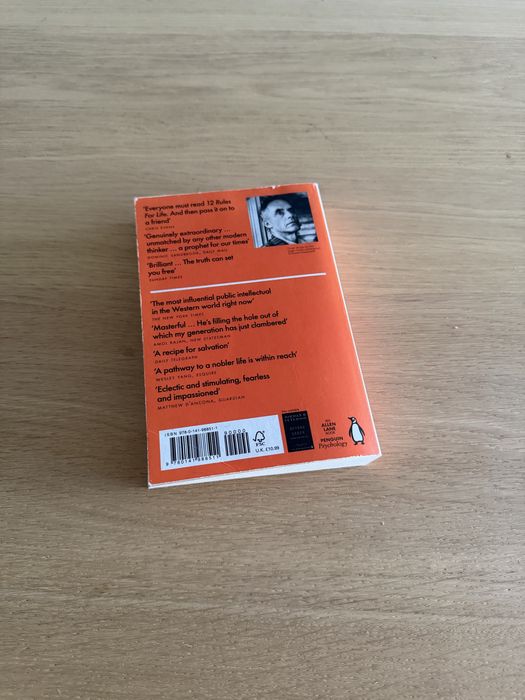 Livro 12 Rules For Life An Antidote To Chaos de Jordan B. Peterson