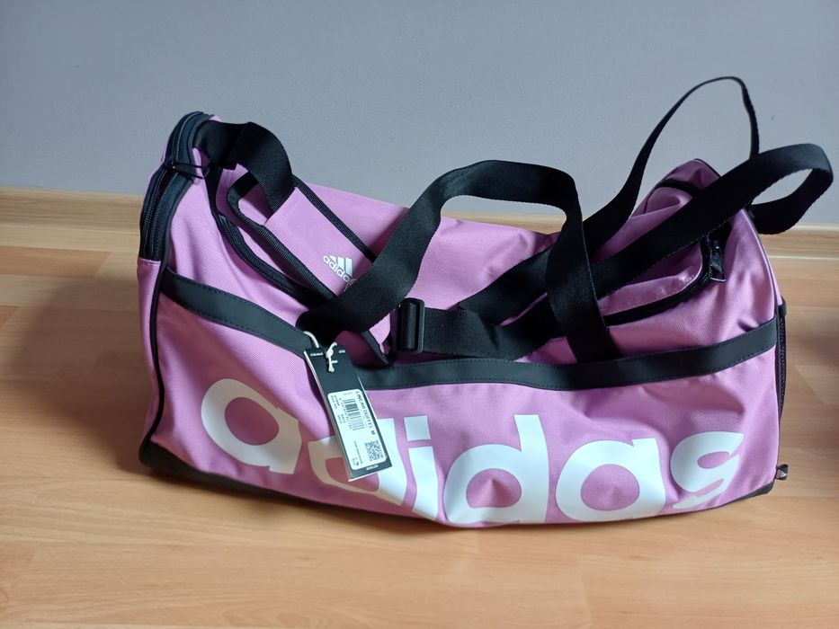 Torba sportowa fioletowa Adidas