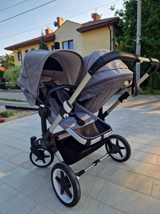 Wózek Bugaboo Donkey 3 Duo | Rok po roku | 2x Spacerówka+ Gondola