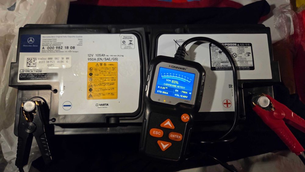 Akumulator Varta AGM Start Stop 105Ah 950A