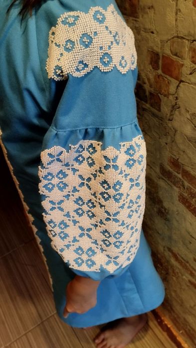 Плаття вишиванка бісером дитяча