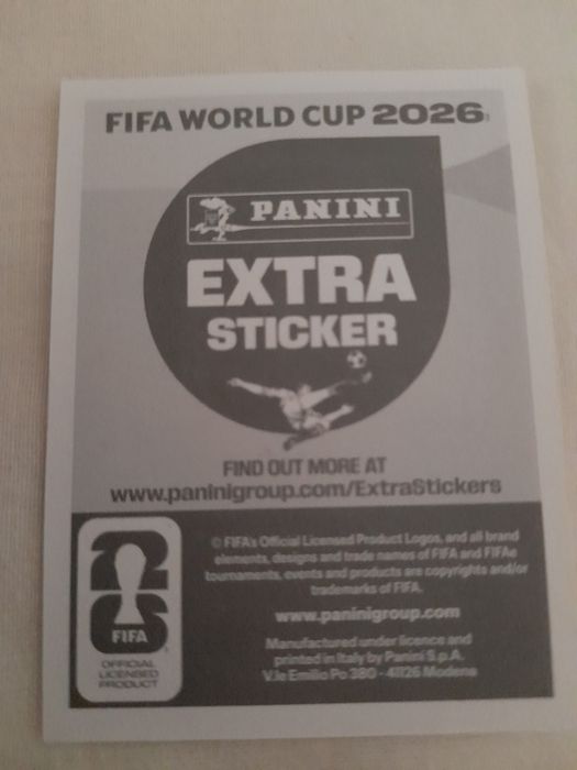 MOHAMED SALAH extra sticker