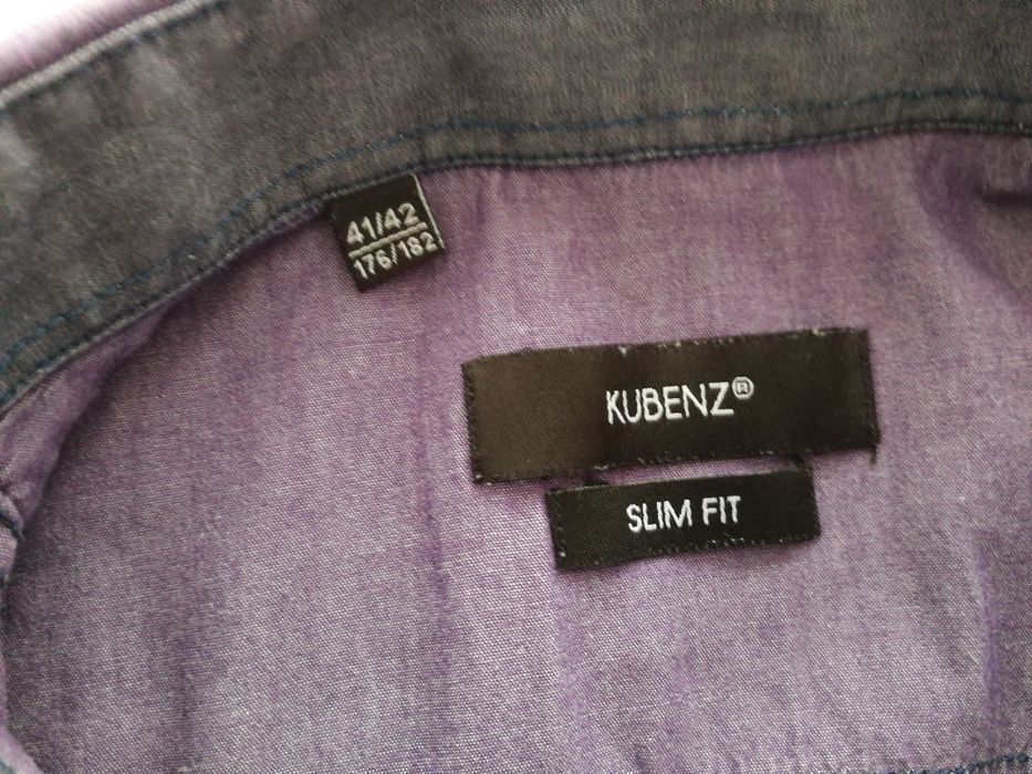 Koszula męska Kubenz, slim Fit, rozm 41/42