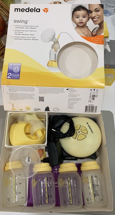 Bomba eléctrica de tirar leite da Medela