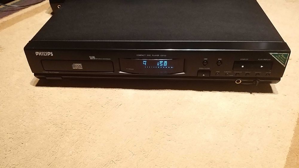 leitor dvd philips cd722