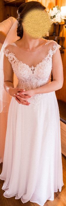 Suknia ślubna rozm. 38