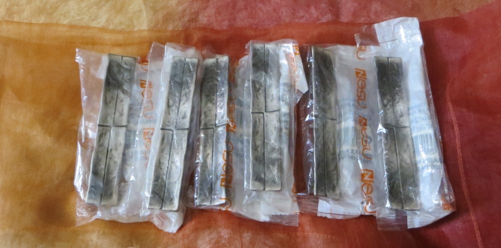 Puxadores Portas em Ferro Fundido, maciço - Lote de 8