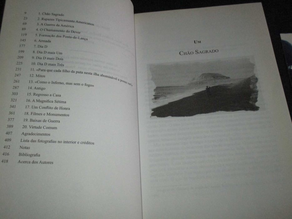 Livro As Bandeiras dos nossos Pais James Bradley Flags of our fathers