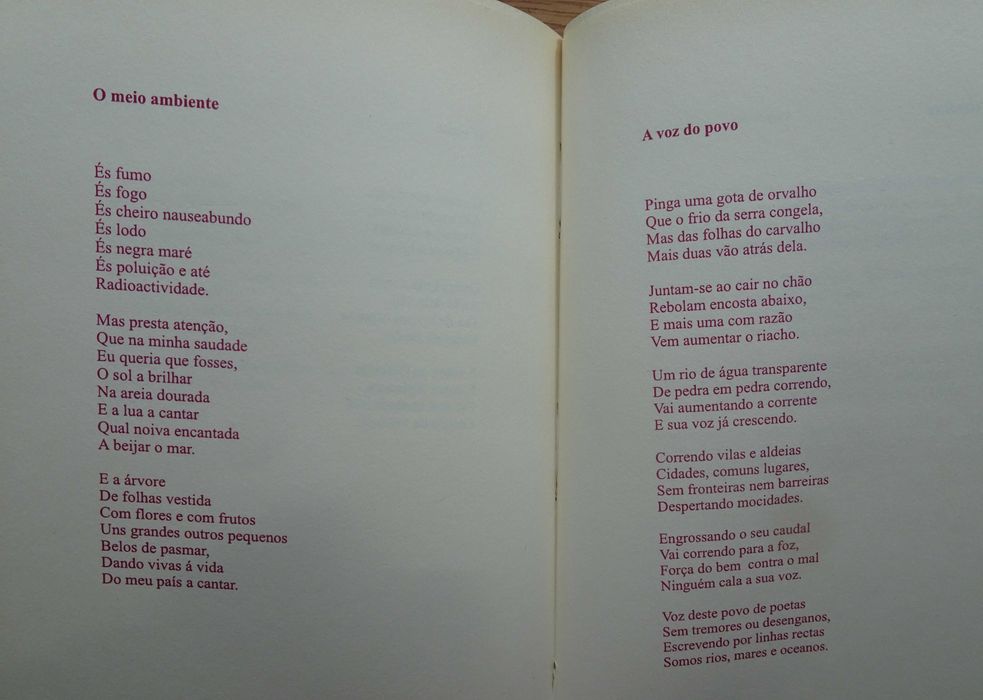 É O Coração Que Fala de Maria José Barbosa (184 Poemas)