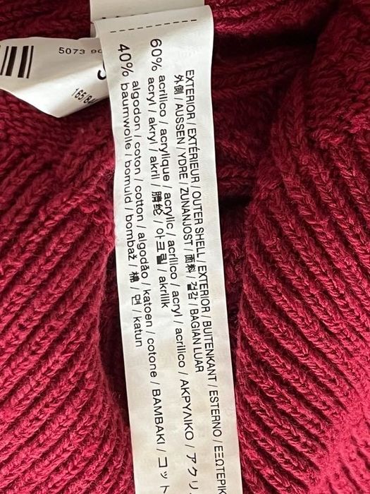 Camisola Túnica Stradivarius Bordô