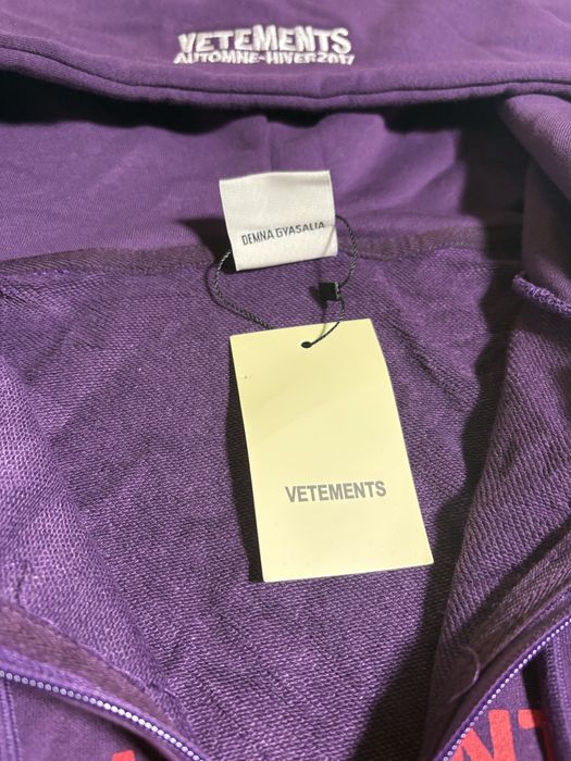 Худі vetements.