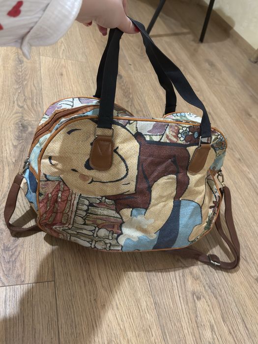 Дорожня сумка з принтом Вінні Пух