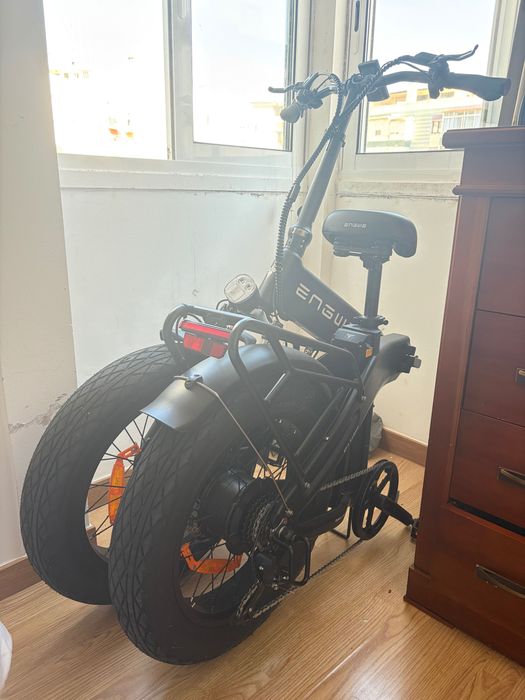 Vendo Bicicleta Eletrica Dobravel + Acessorios