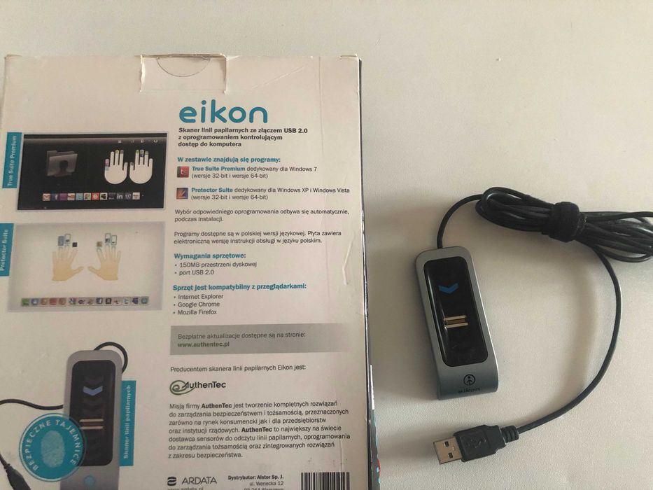 Czytnik linii papilarnych USB Eikon upek