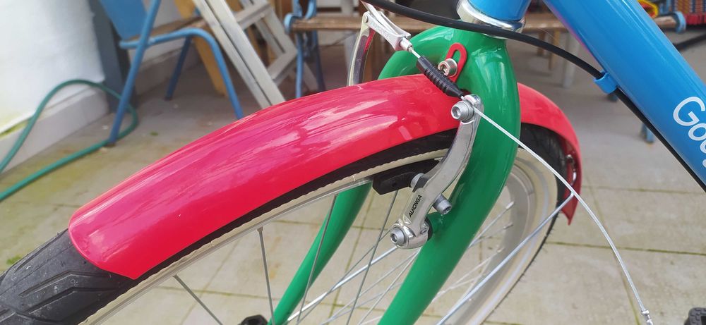 Bicicleta Google Partners 7 velocidades como nova