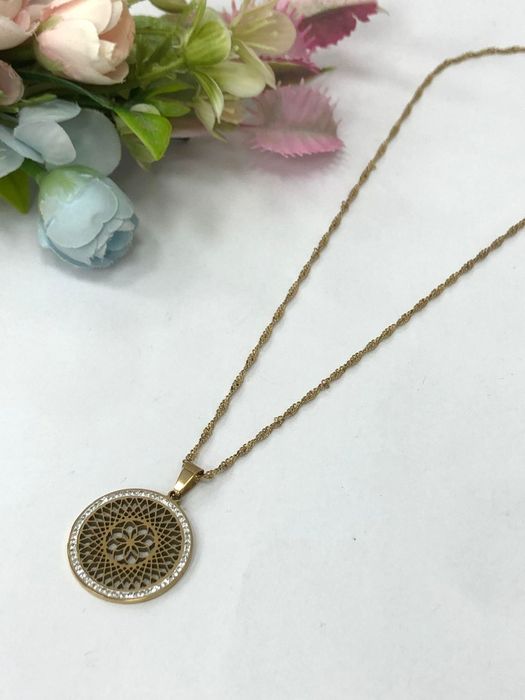 Naszyjnik damski stal chirurgiczna