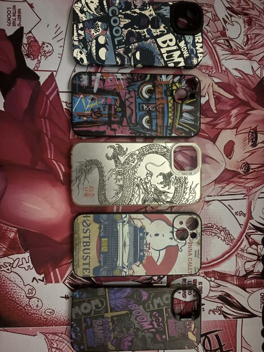 5 чехлов по цене одного на iphone 15 plus, apple. мужские чехлы