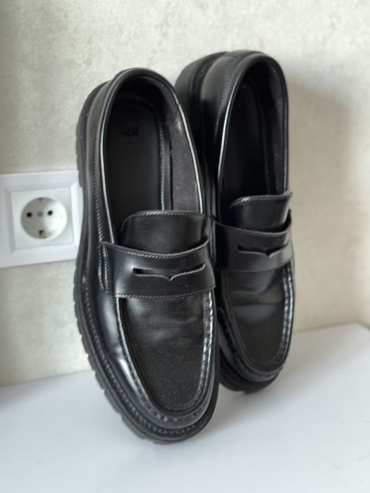 Чорні лофері 42р H&M