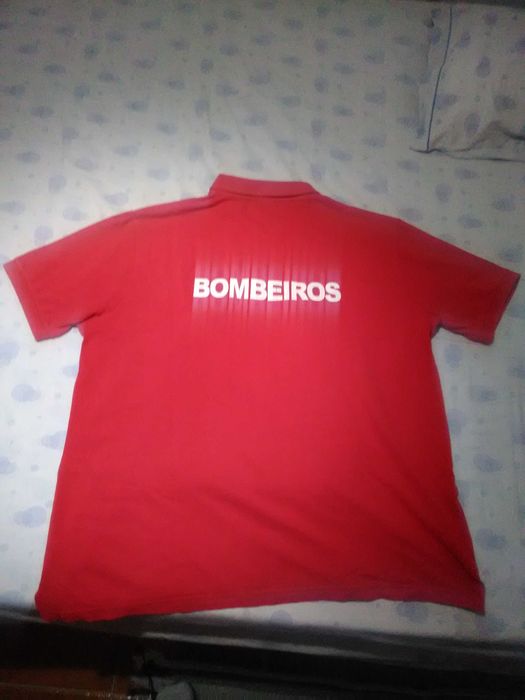 1 Pólo dos bombeiros manga curta