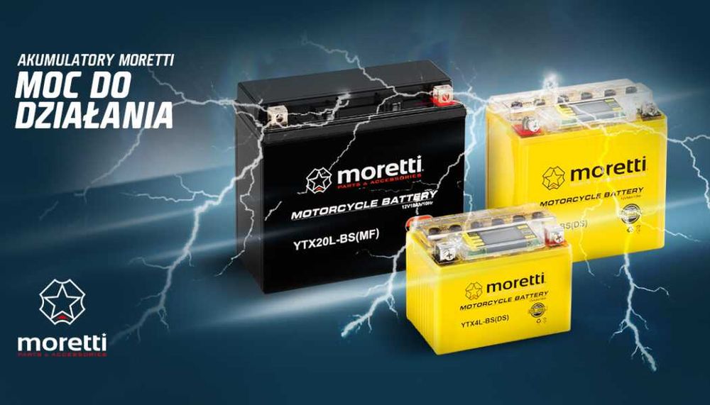 Akumulator do skutera kosiarki quada wózka inwalidzkiego 2025 Moretti