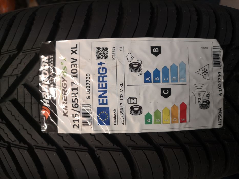 Opony całoroczne Hankook 215/65/R17 1 szt