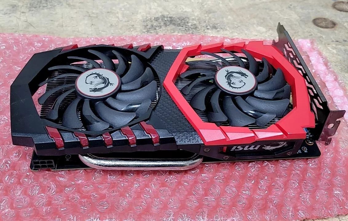 Видеокарта MSI GTX 1050 TI Gaming X 4G.: 1 000 грн. - Комплектуючі та ...