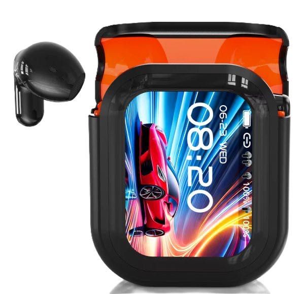 SŁUCHAWKI Bezprzewodowe HTC NE20 Game Headset LCD - Czarne