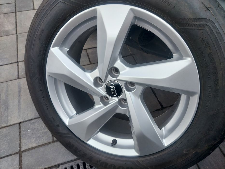 Alufelgi 18" 5x112 Audi Q3 + Goodyear 2022r