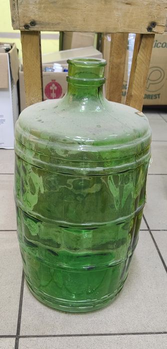 Бутиль скляний 10л