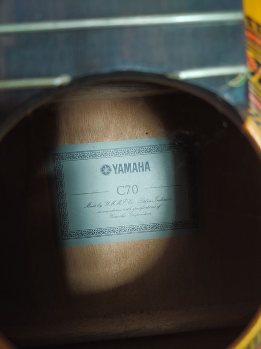 Гітара YAMAHA C70. Класична.
