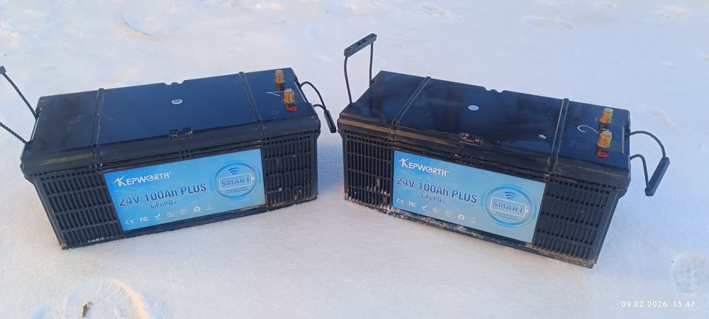 Акумулятор 24в 100А/ч  Lifepo4  літій залізо фосфат