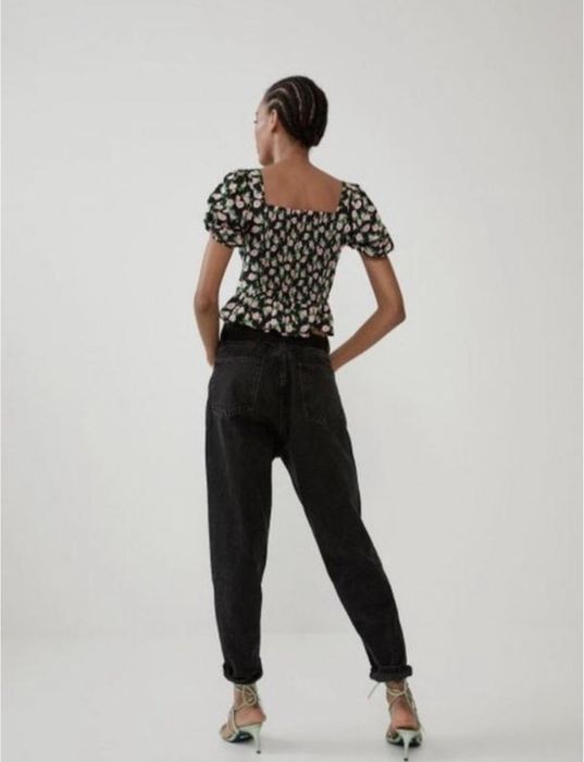 Топ блуза Zara Xs, 100% вискоза