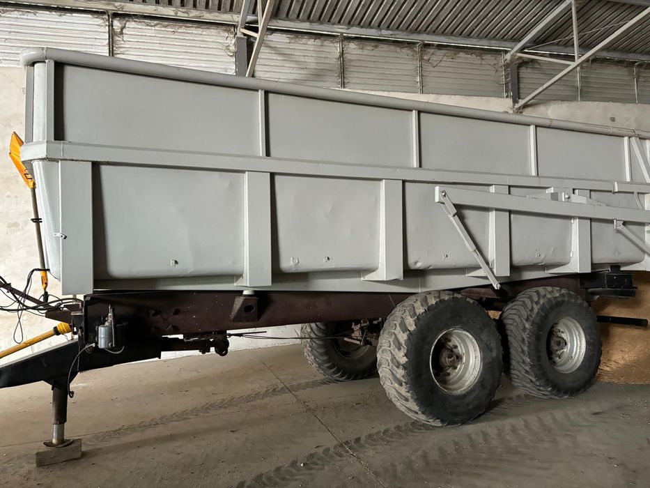 Przyczepa skorupowa wywrotka rolnicza tandem skorupa