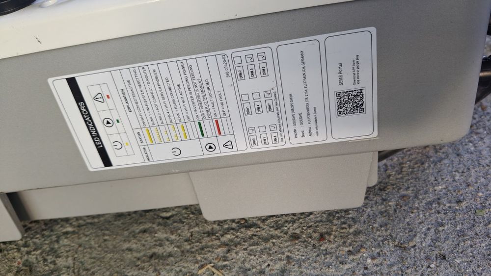 Sistema Solar Trifásico GoodWe 4kW Completo – Inversor + Smart Meter + Proteções