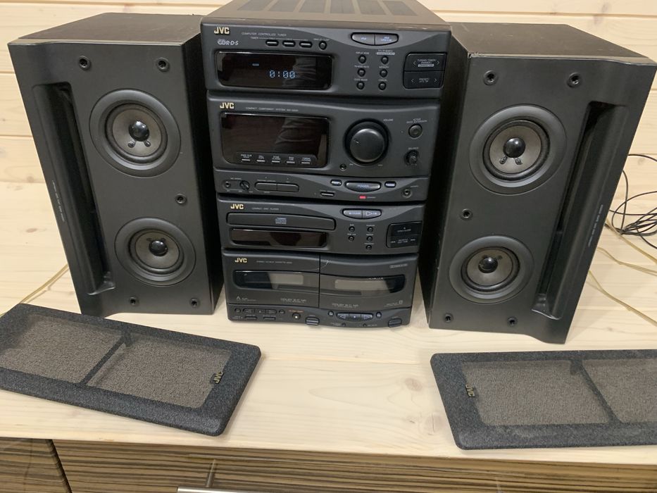 Магнітофон, музичний центр JVC MX-S60R.