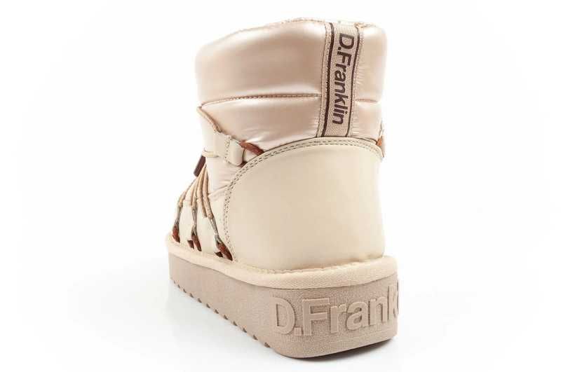 D.Franklin buty śniegowce damskie zimowe ocieplane botki r. 36-41