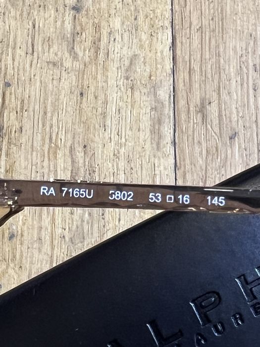 Armação óculos Ralph Lauren RA 7165U Original - NOVO