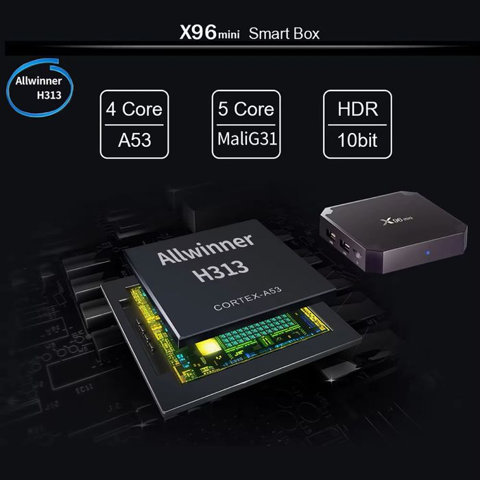 Box Android 9.0, nova, nunca usada