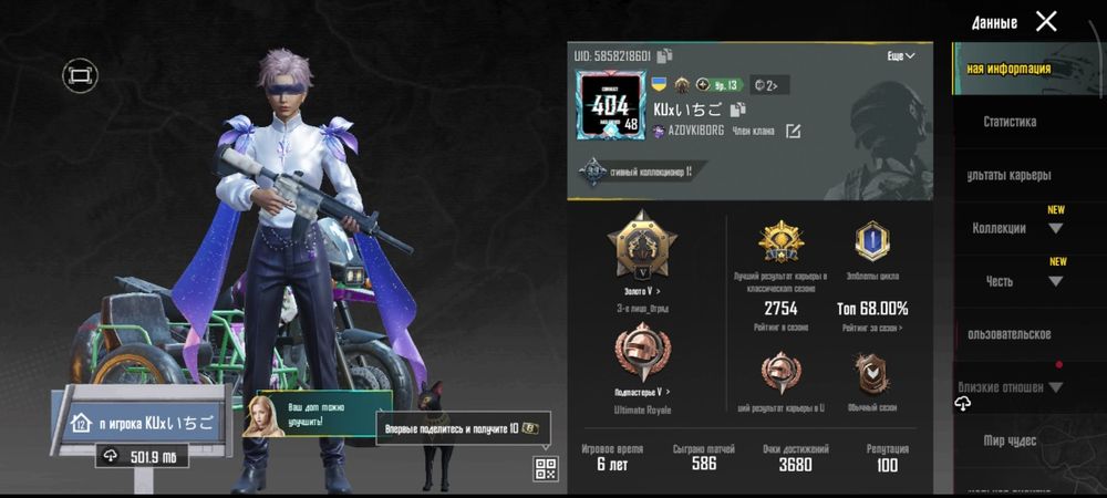 аккаунт по пабгу