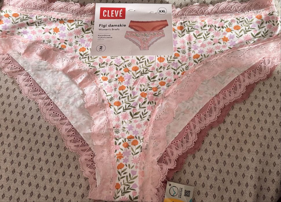 2 pary majtek XXL Cleve nowe