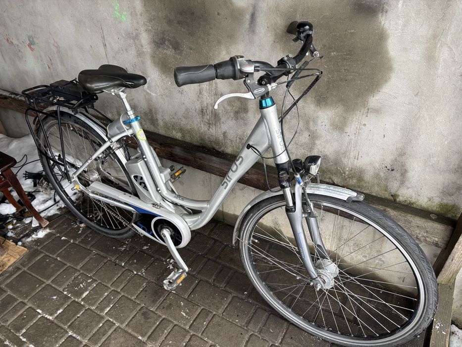 Електро велосипед Электро велосипед SIRUS Газ Ручка Полный Комплект!!!