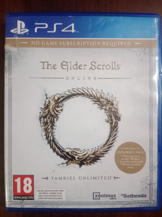 The Elder Scrolls na PS4
