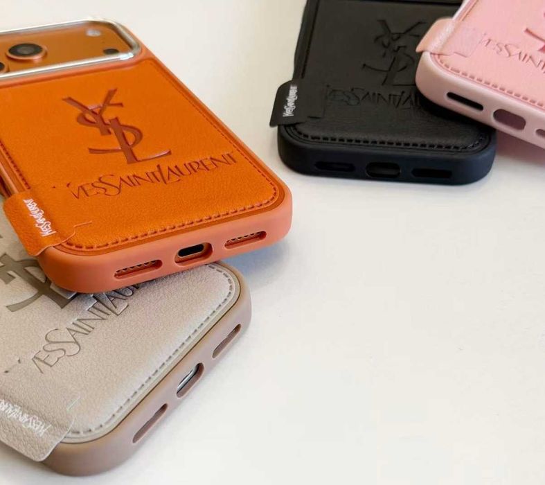 Apple Saint Laurent Case｜17 pro｜17 pro Max ｜Чохол｜Чехол｜Все цвета