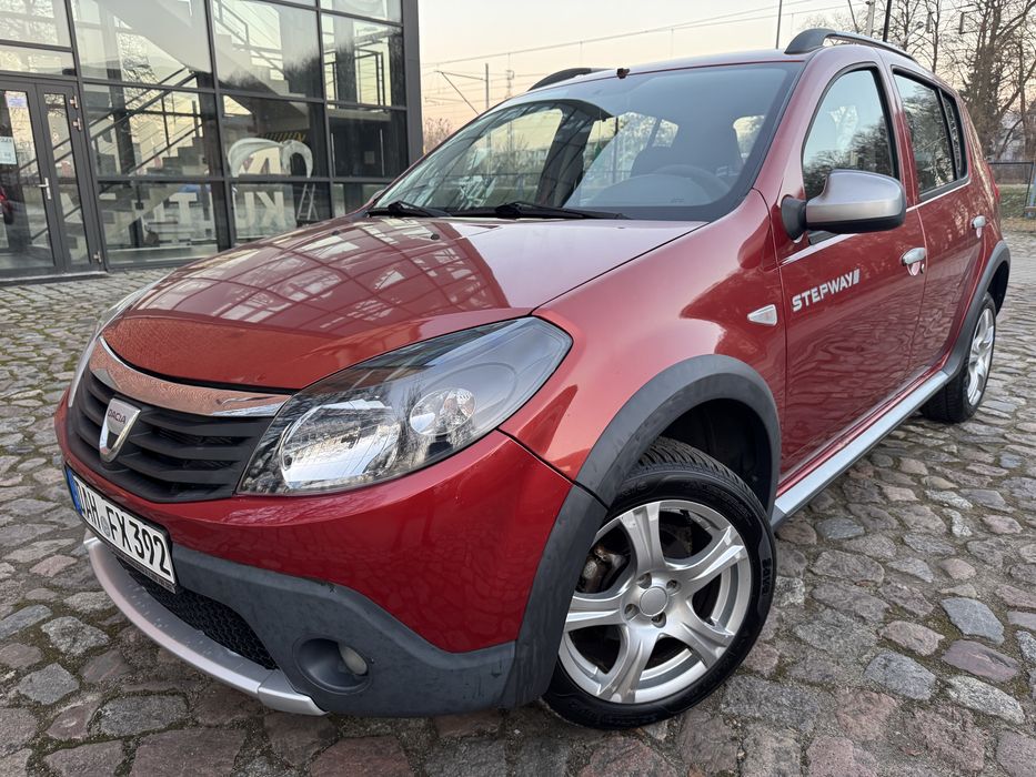 Dacia Sandero Stapway 1,6l MPI 87 KM Klimatyzacja Alu Relingi Serwis