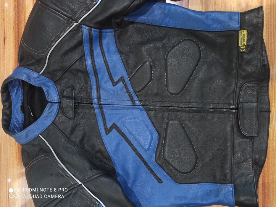POLO Kurtka motocyklowa na motor skórzana męska rozm.M. OKAZJA!!!