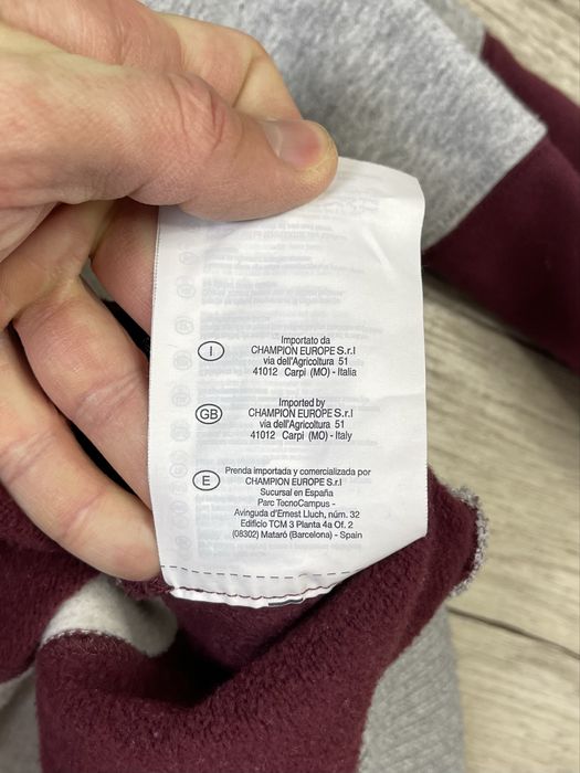 Champion кофта толстовка M размер на флисе балахон с принтом