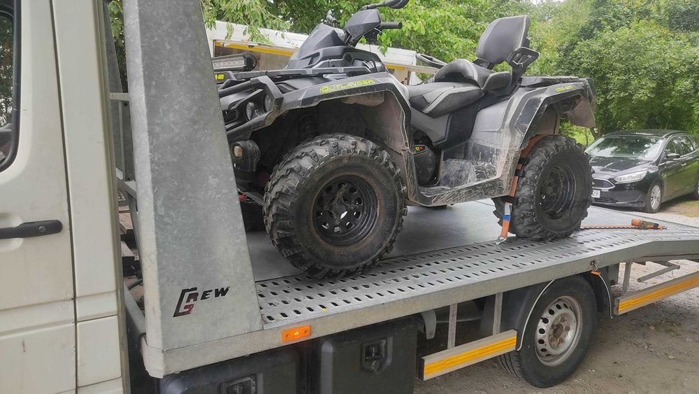 Laweta auto holowanie motocykle autolaweta pomoc drogowa transport