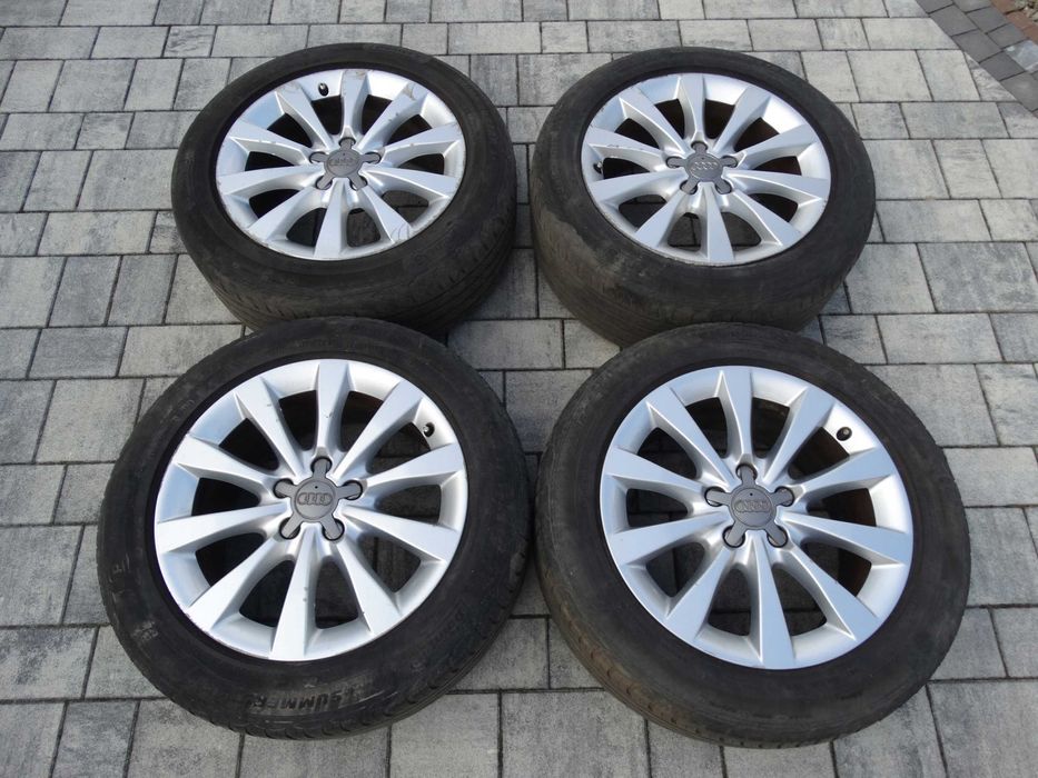 audi a4 b8 a5 a6 c7 q5 s5 a3 a8 koła felgi 17" 5x112 et39 8"