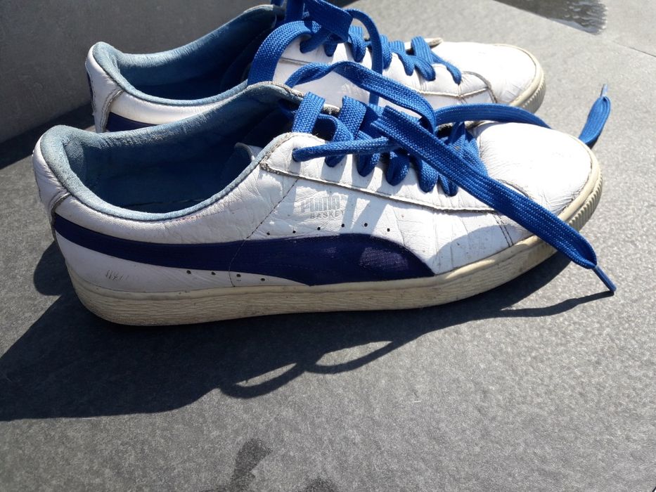Buty puma basket białe 44,5 / 11 / 29cm